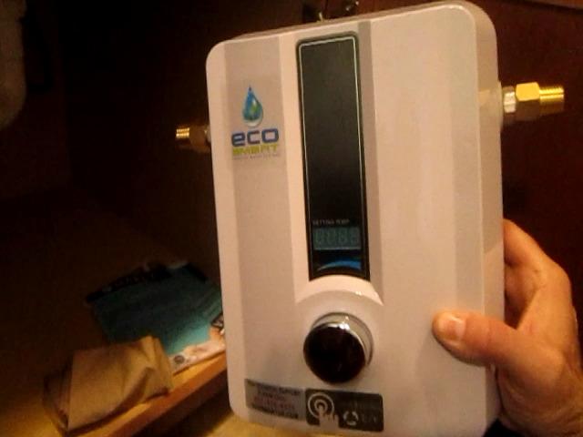 EcoSmart ECO 8 Tankless Water Heater, Electric, 8-kW - Quantity 1, 12 x 8 x 4 customer photo 2