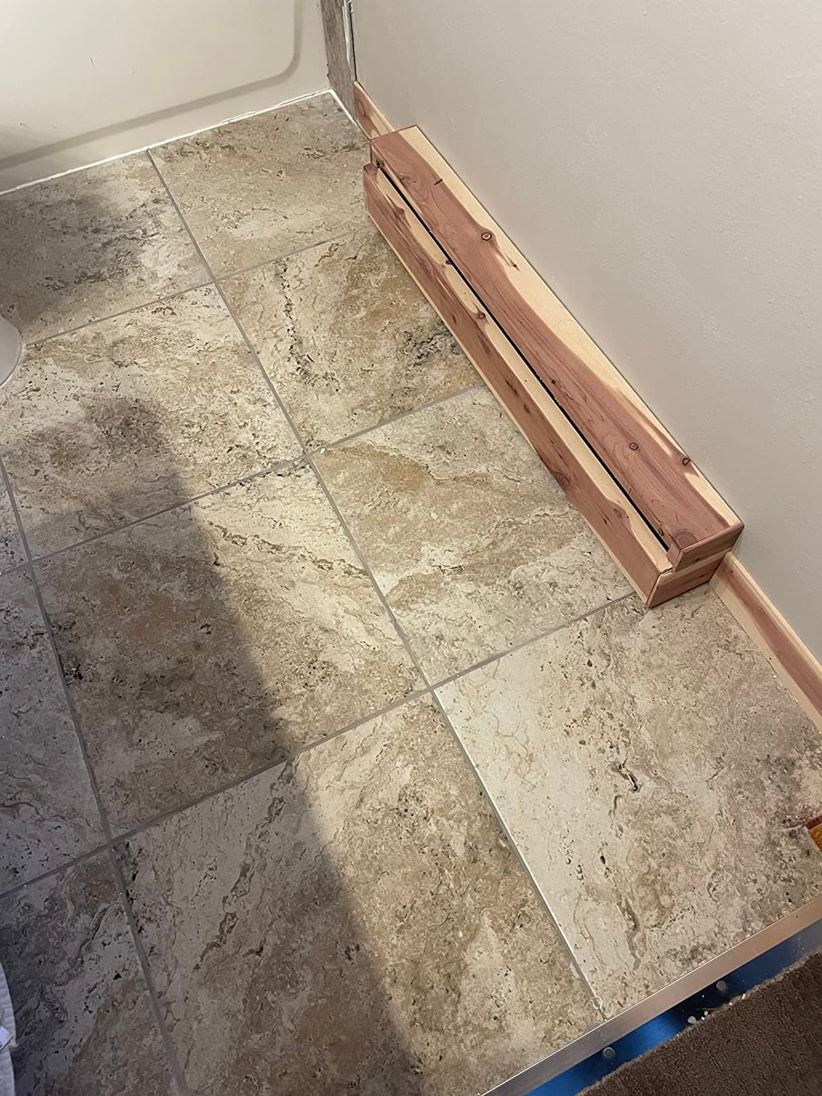 40 Sqft Electric Radiant Floor Heating Cable Kit - 120V Heated Tile Floor System with UWG5 Programmable Thermostat, Sensor, Installation Monitor & 25 Year Warranty, Made in the USA customer photo 1