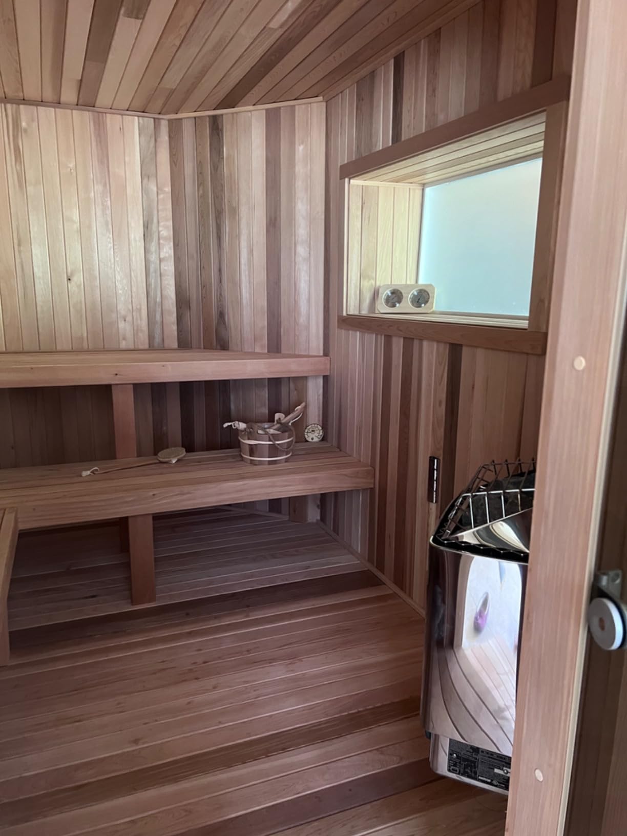 Finlandia/Harvia FLB-80/KIP-80B Sauna Heater, 8kw 240v/1ph, Maximum 425 cubic feet customer photo 2
