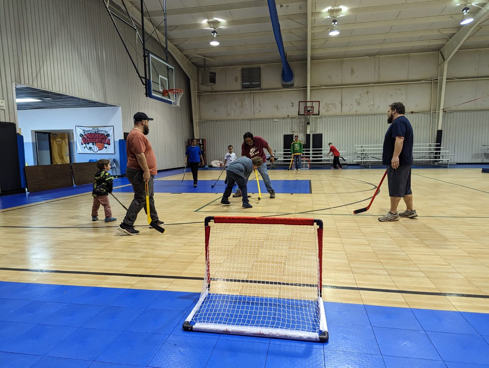 Champion Sports Rhino Stick Hockey Set - Durable ABS Sticks, Non-Marring Blades, Multiple Sizes customer photo 1