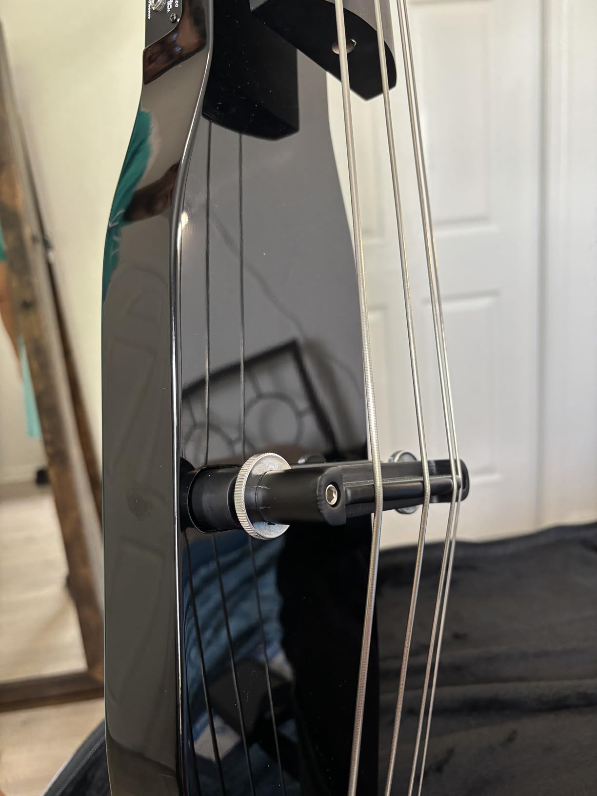 Stagg EDB-3/4 BK Electric 3/4 Size Double Bass with Gig Bag Included - Black customer photo 2