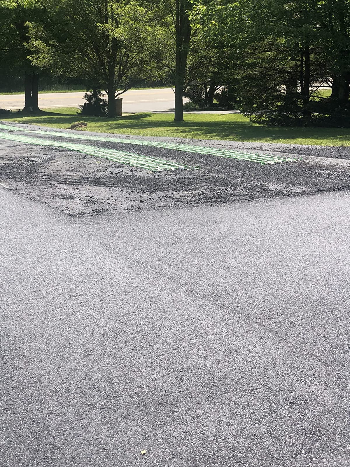 WarmlyYours PowerMat Snow Melting Mat, 3 x 20 ft, 60 sqft | Electric ice melting and snow removal mat embeds in asphalt, concrete, or mortar under pavers customer photo 1