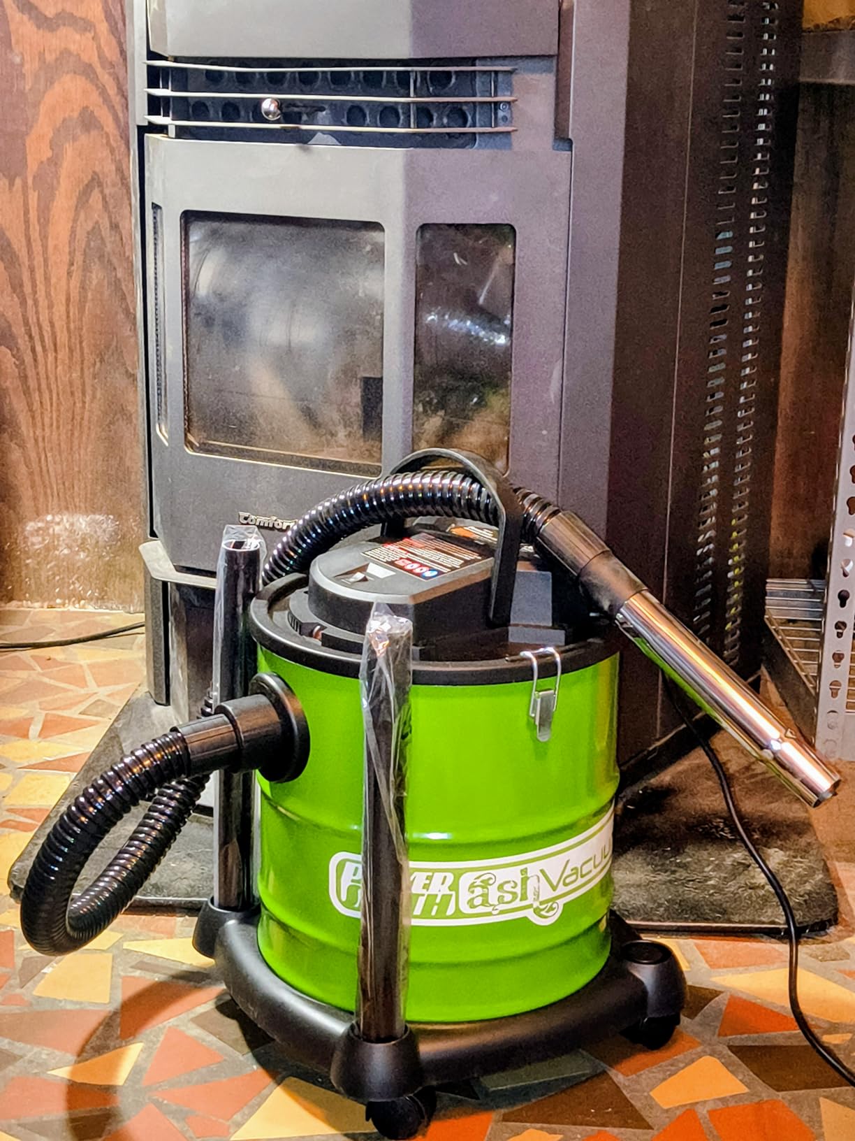 PowerSmith PAVC101 10 Amp Ash Vacuum, Green/Black customer photo 1