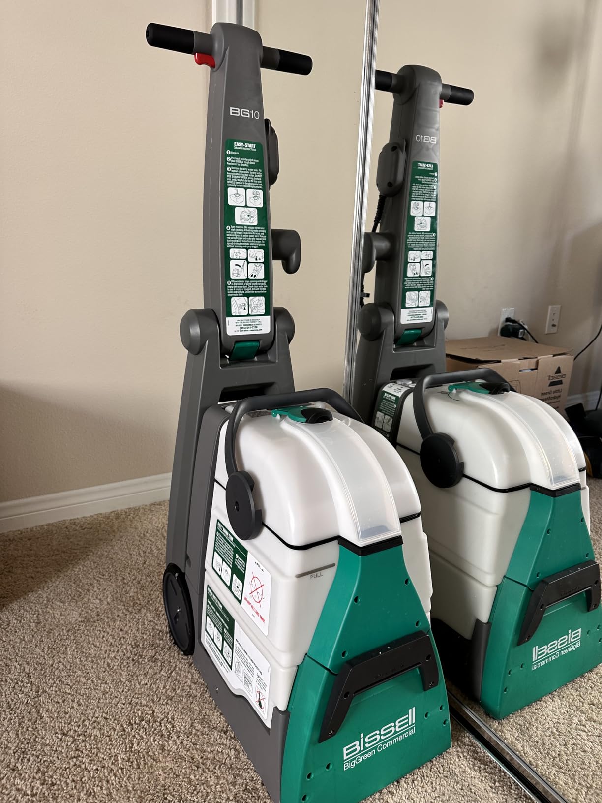 Bissell BigGreen Commercial BG10 Deep Cleaning 2 Motor Extractor Machine customer photo 2
