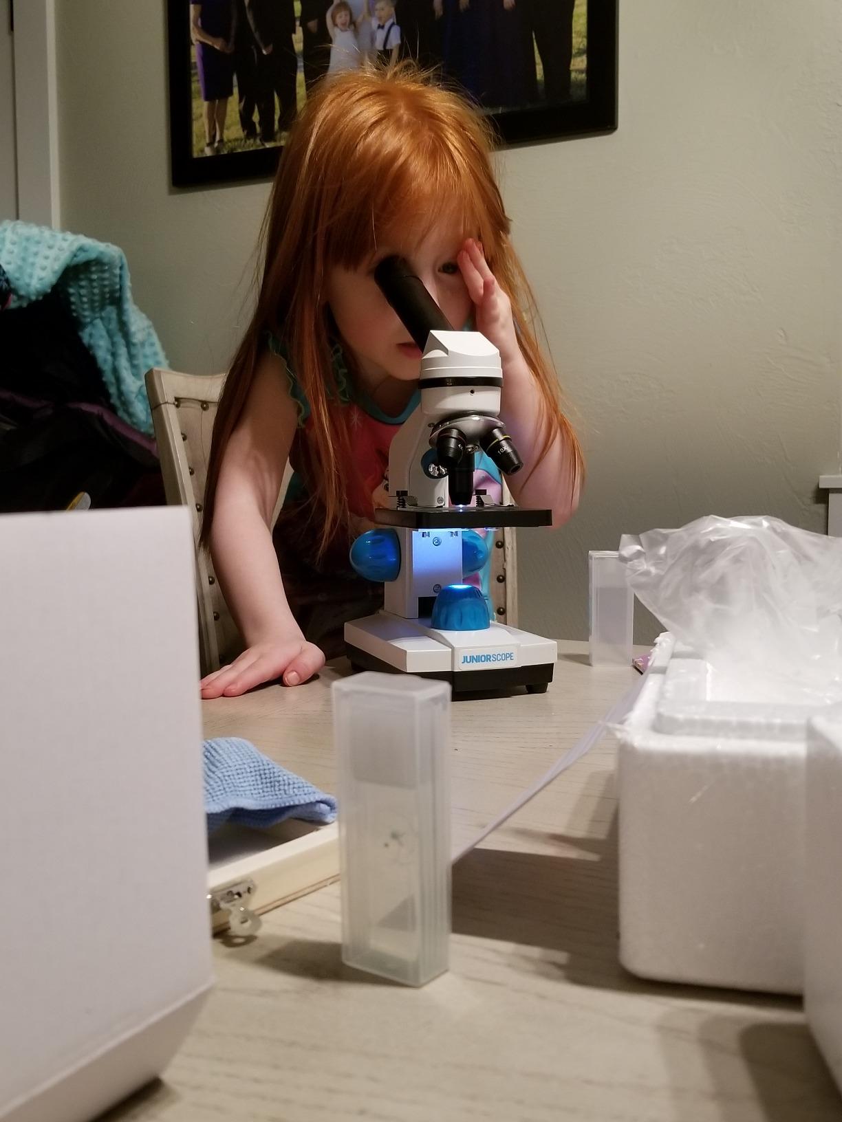 Omano Juniorscope Microscope for Kids - Microscope Kit for Kids 8+ for Science Microscope Experiments - Kids Microscope Kit that Encourage STEM Exploration - Beginner Microscope for Kids 8+ customer photo 1