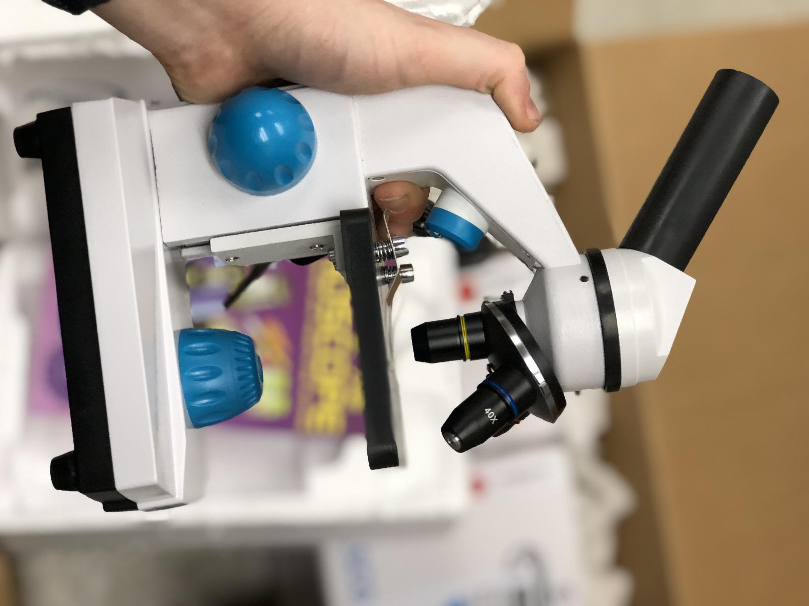 Omano Juniorscope Microscope for Kids - Microscope Kit for Kids 8+ for Science Microscope Experiments - Kids Microscope Kit that Encourage STEM Exploration - Beginner Microscope for Kids 8+ customer photo 2