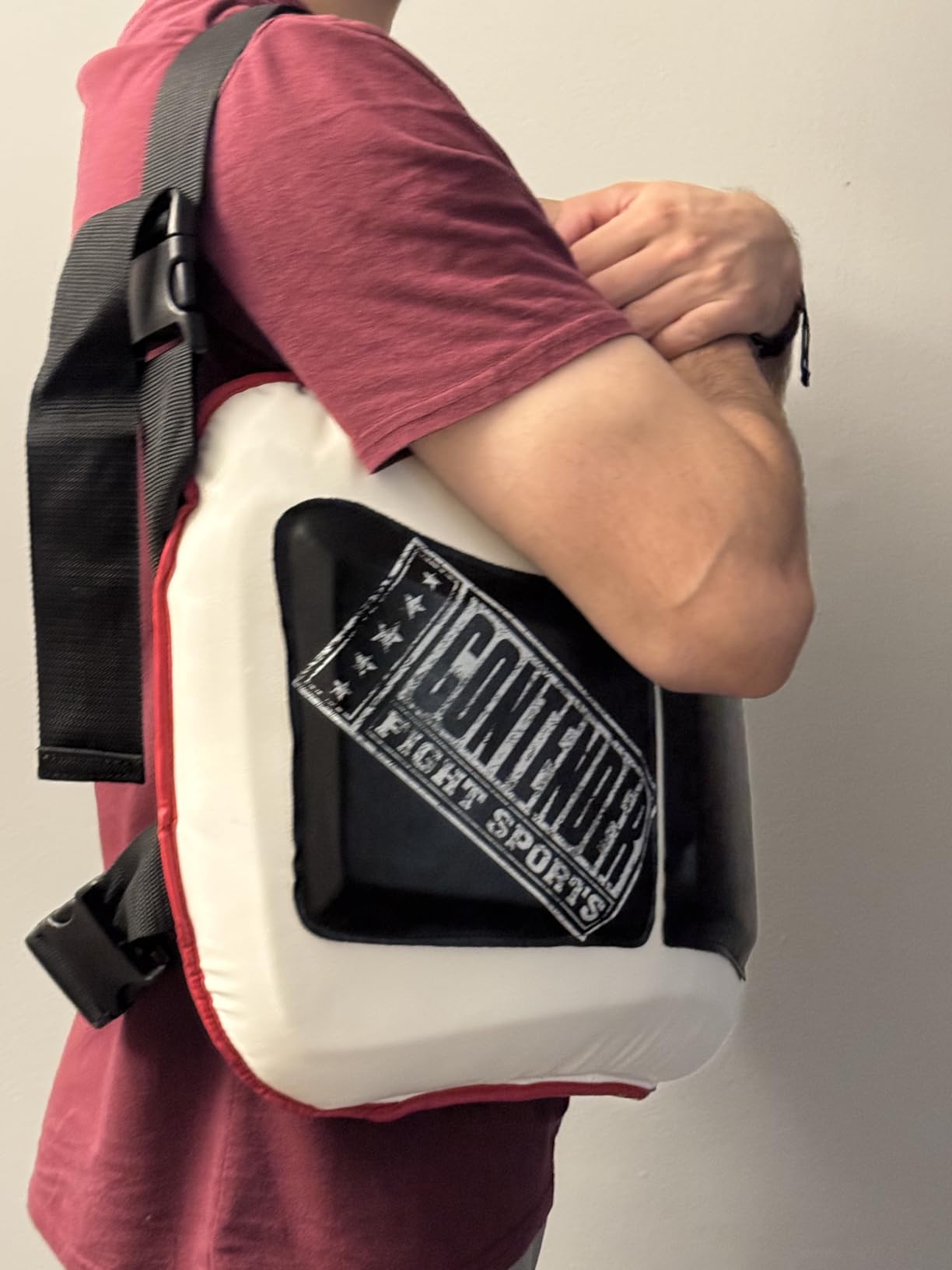 Contender Fight Sports Heavy Hitter Boxing Body Protector PBP Black/White customer photo 1