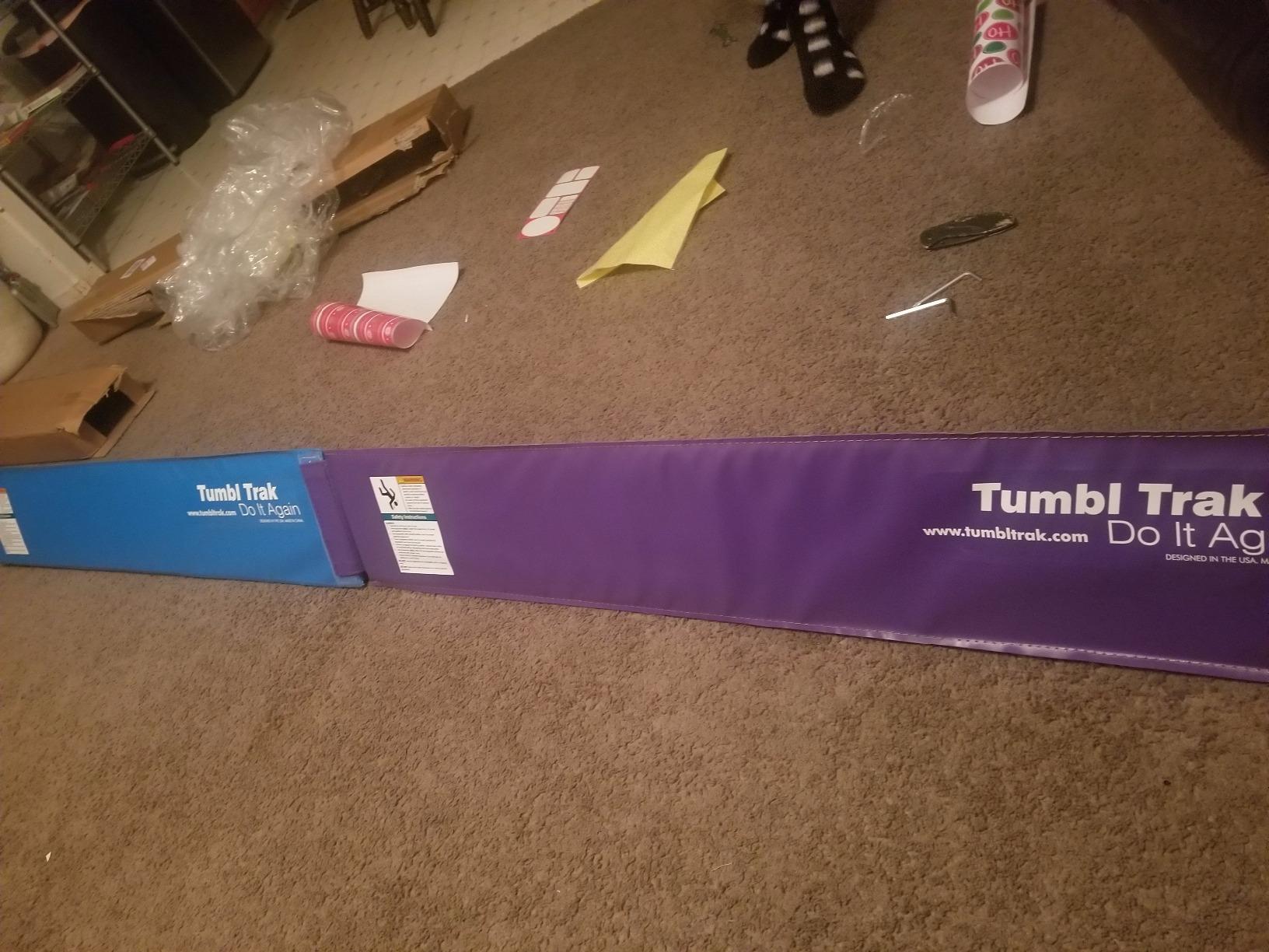 Tumbl Trak Sectional Floor Balance Beam customer photo 2