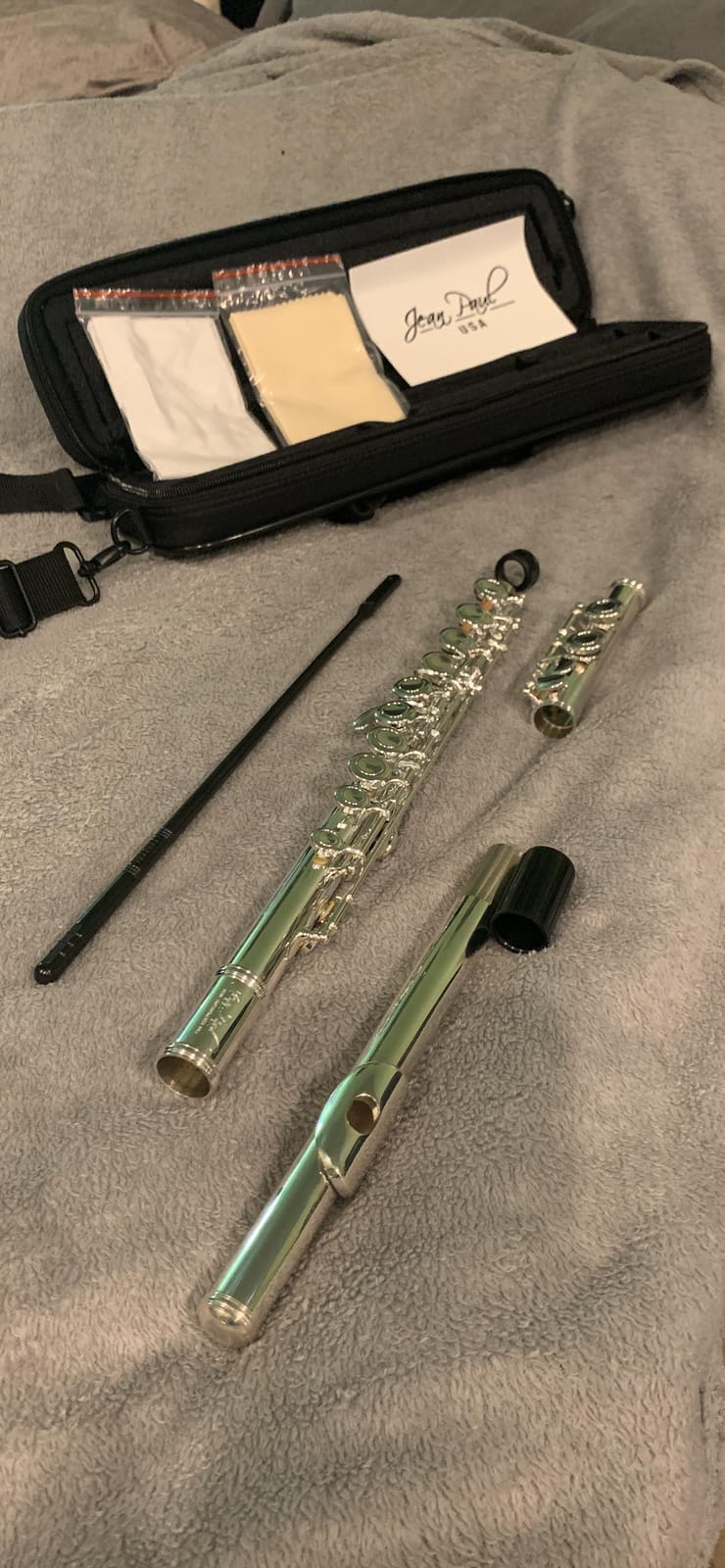 Jean Paul USA Silver Plated Flute (FL-220) customer photo 2