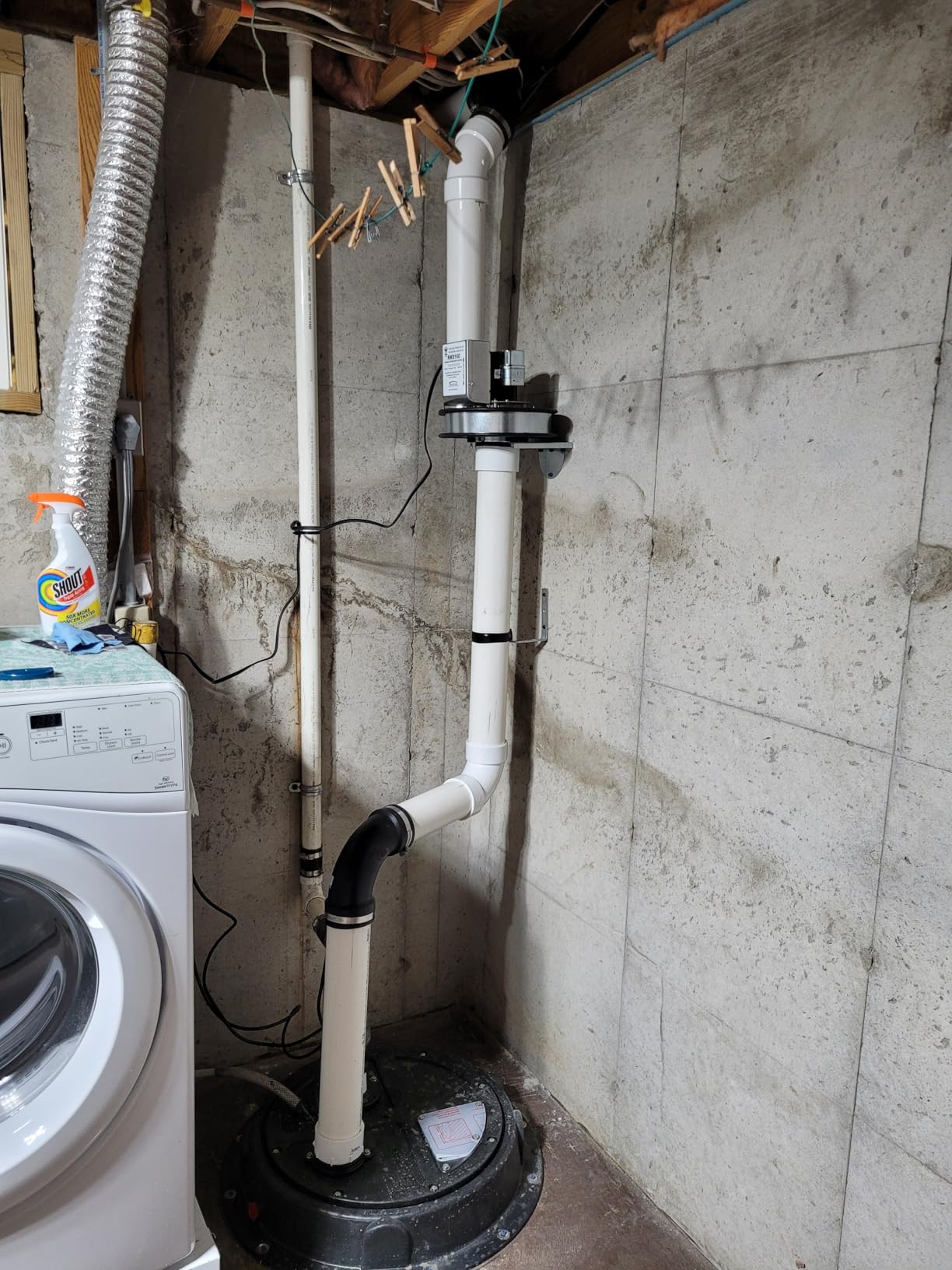 Tjernlund RMS160 Sidewall Radon Mitigation System customer photo 1