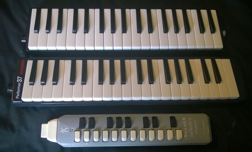 Hohner Performer 37 Key Melodica - Black customer photo 1