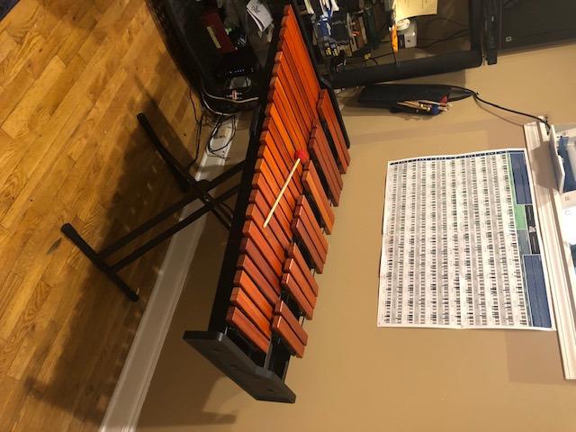 Pearl Academy AMPD30 3.0 Oct Padouk Marimba with X-Style Height Adjustable Stand customer photo 1