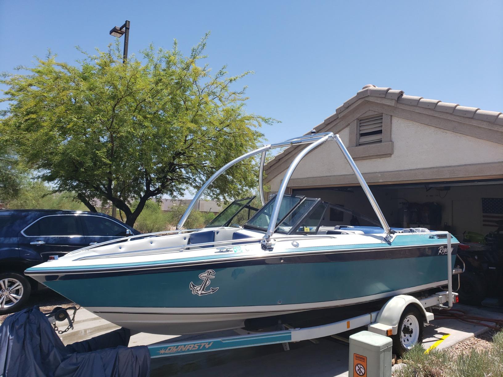 MT1 Wakeboard Tower - Dual Header, Foldable, Quick Release Mounts, Swivel Tow, 2.5