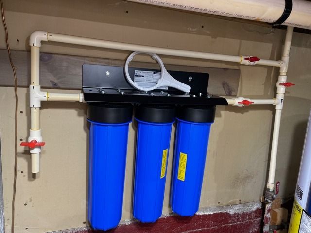 iSpring WGB32B Commercial-Grade Whole House Water Filter System | Eliminates 99% Chlorine, Sediment, Taste, Odor, 3-Stage 20x4.5-inch Industrial Standard Filters, 1-inch Inlet/Outlet customer photo 1