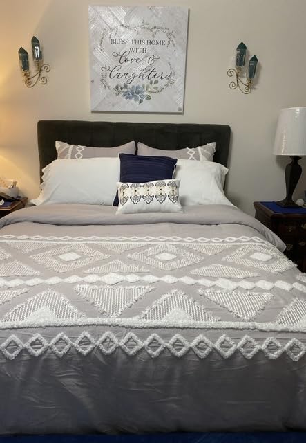 HOSPITOLOGY PRODUCTS White Comforter Queen Hypoallergenic Duvet Insert Microfiber All Season Goose Down Alternative Quilted - Corner Loops - Box Stitched - Washable - 90