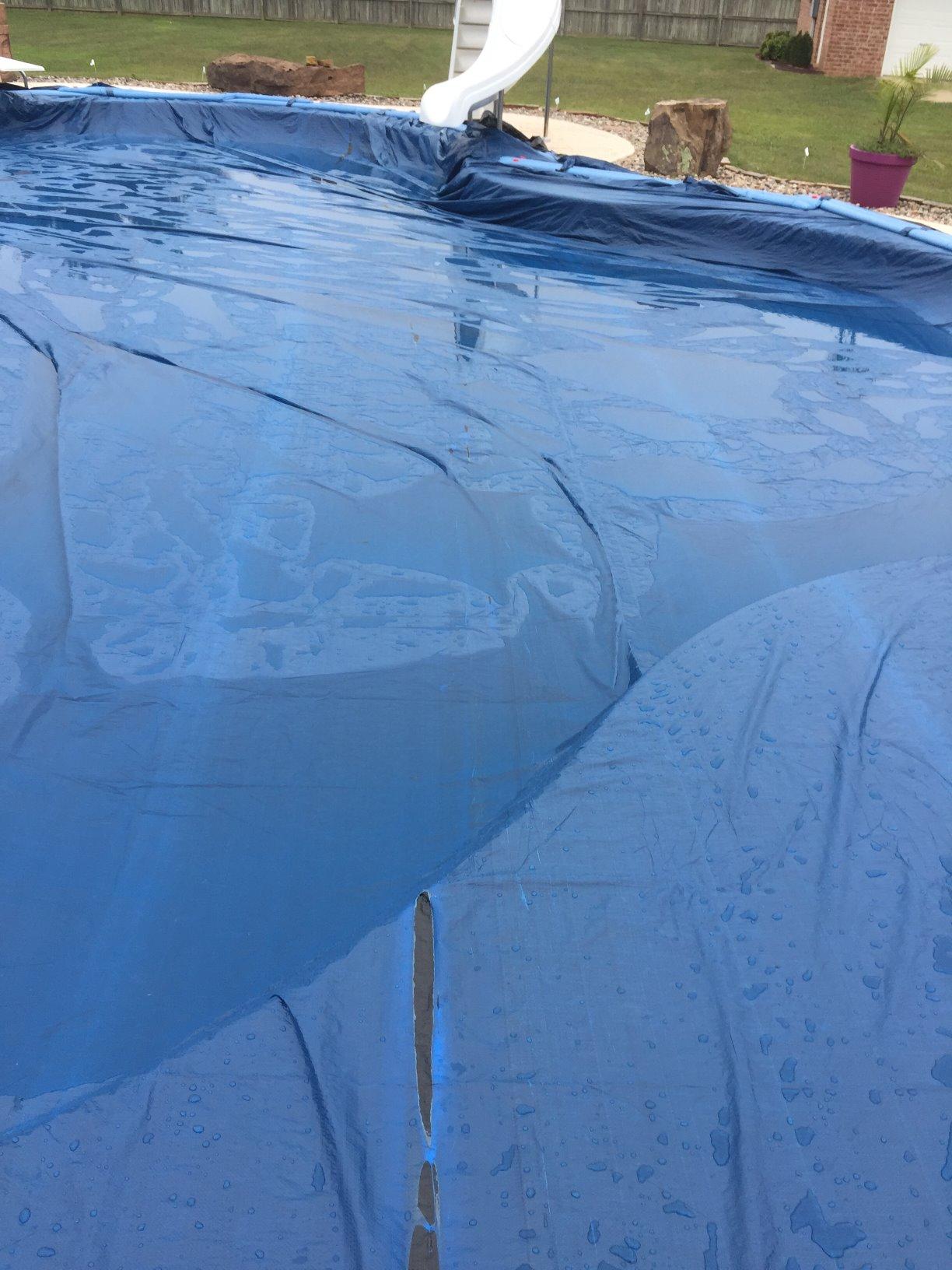 Robelle 20 x 40 ft Heavy Duty Super Winter Pool Cover for Inground Pools customer photo 1