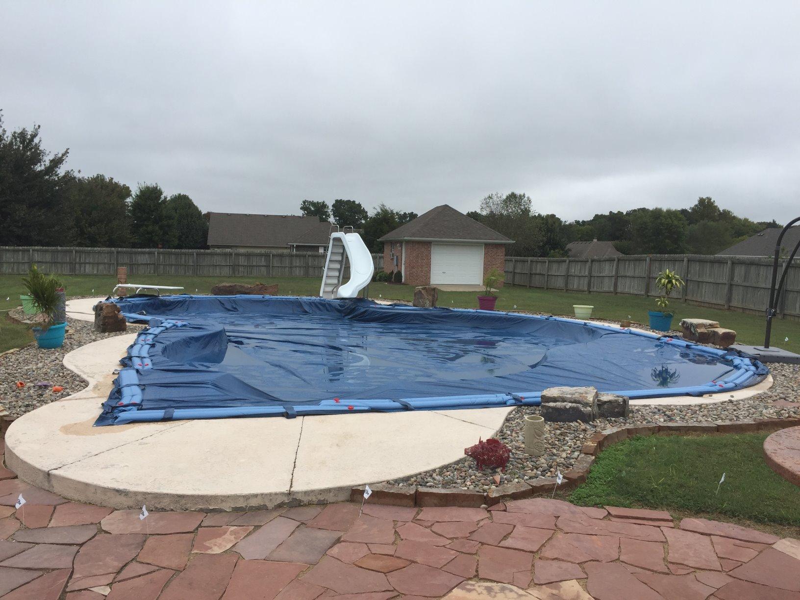 Robelle 20 x 40 ft Heavy Duty Super Winter Pool Cover for Inground Pools customer photo 2