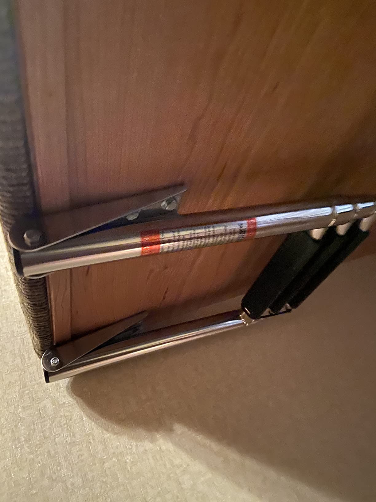 Amarine-Made 3 Step Stainless Steel Telescoping Boat Ladder Swim Step customer photo 1