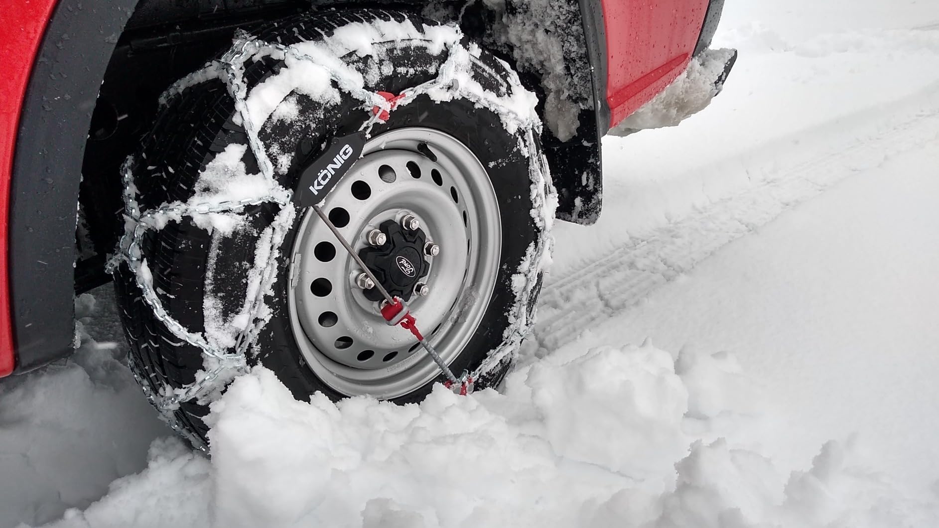 König XG-12 PRO 245 Snow Chains, Set of 2 customer photo 2