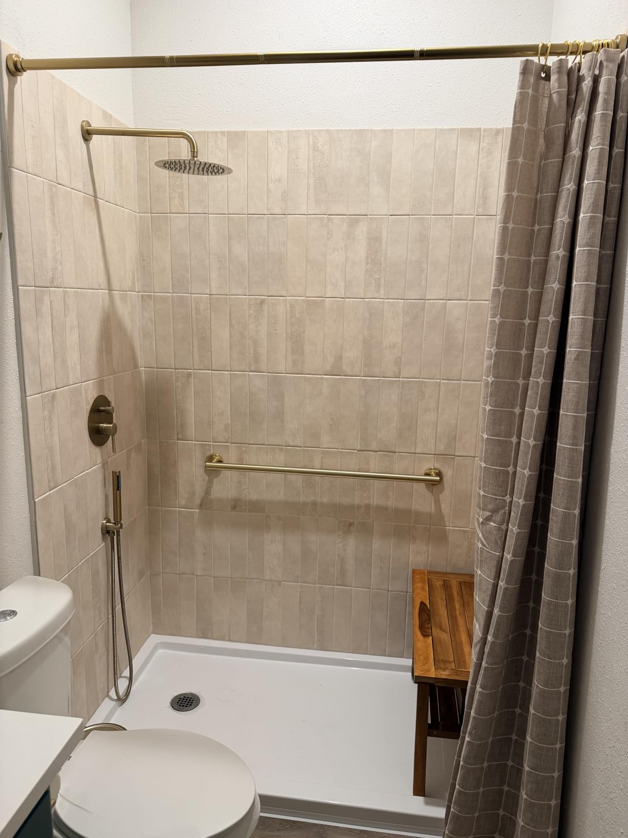 DreamLine SlimLine 32 in. D x 60 in. W x 2 3/4 in. H Left Drain Single Threshold Shower Base in White, DLT-1132601 customer photo 1