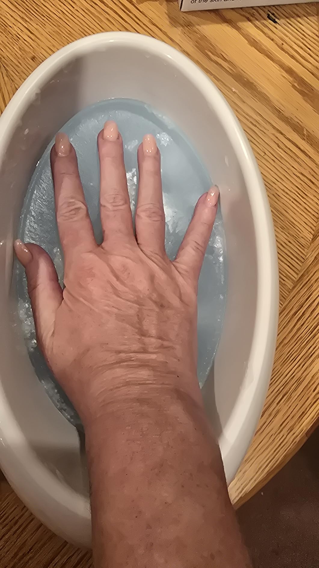 True Glow by Conair Paraffin Wax Machine for Hand and Feet - Paraffin Bath for Hands - Includes 1lb. Moisturizing Paraffin Wax - Pink customer photo 1