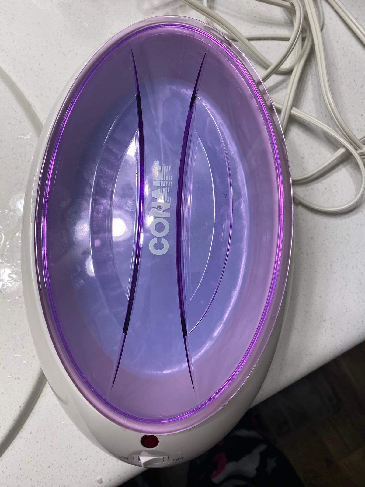 True Glow by Conair Paraffin Wax Machine for Hand and Feet - Paraffin Bath for Hands - Includes 1lb. Moisturizing Paraffin Wax - Pink customer photo 2