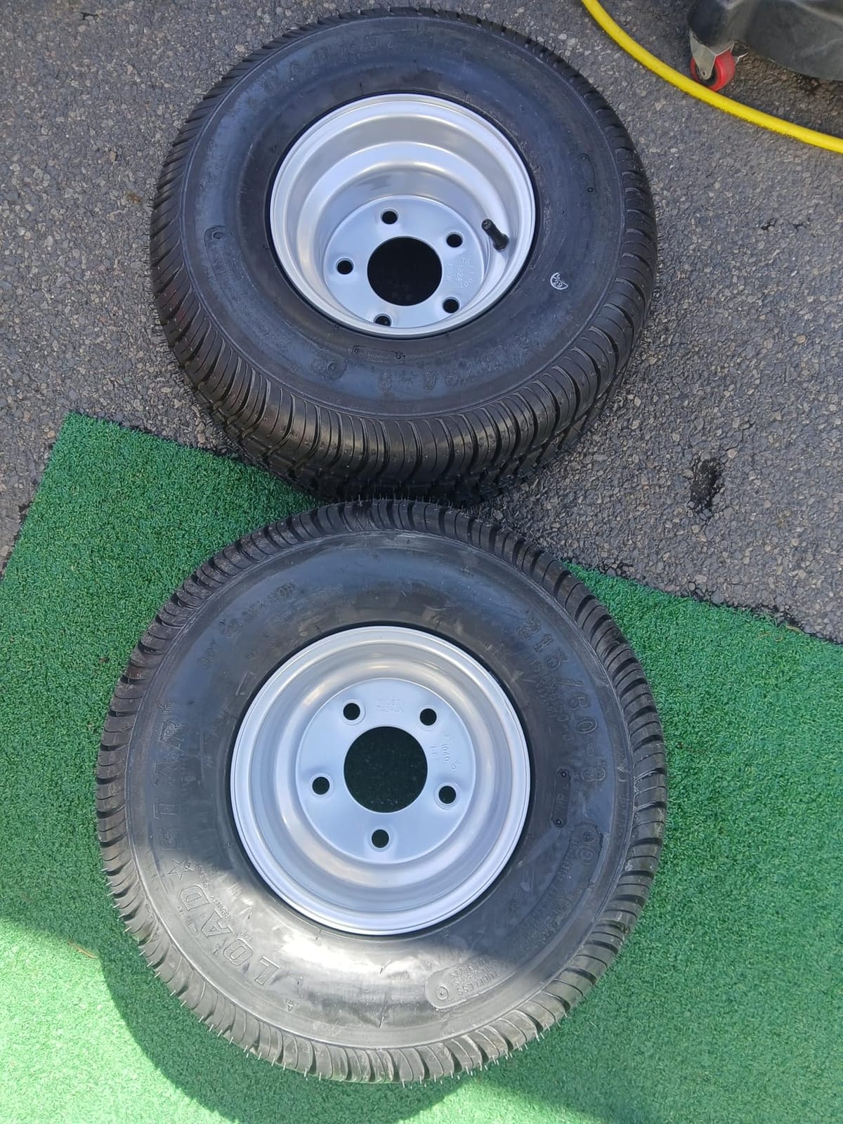 Triton 18.5X8.50-8 (215/60-8) Class C Trailer Tire - Pair - for Watercraft/Snowmobile/Utility Trailers customer photo 1