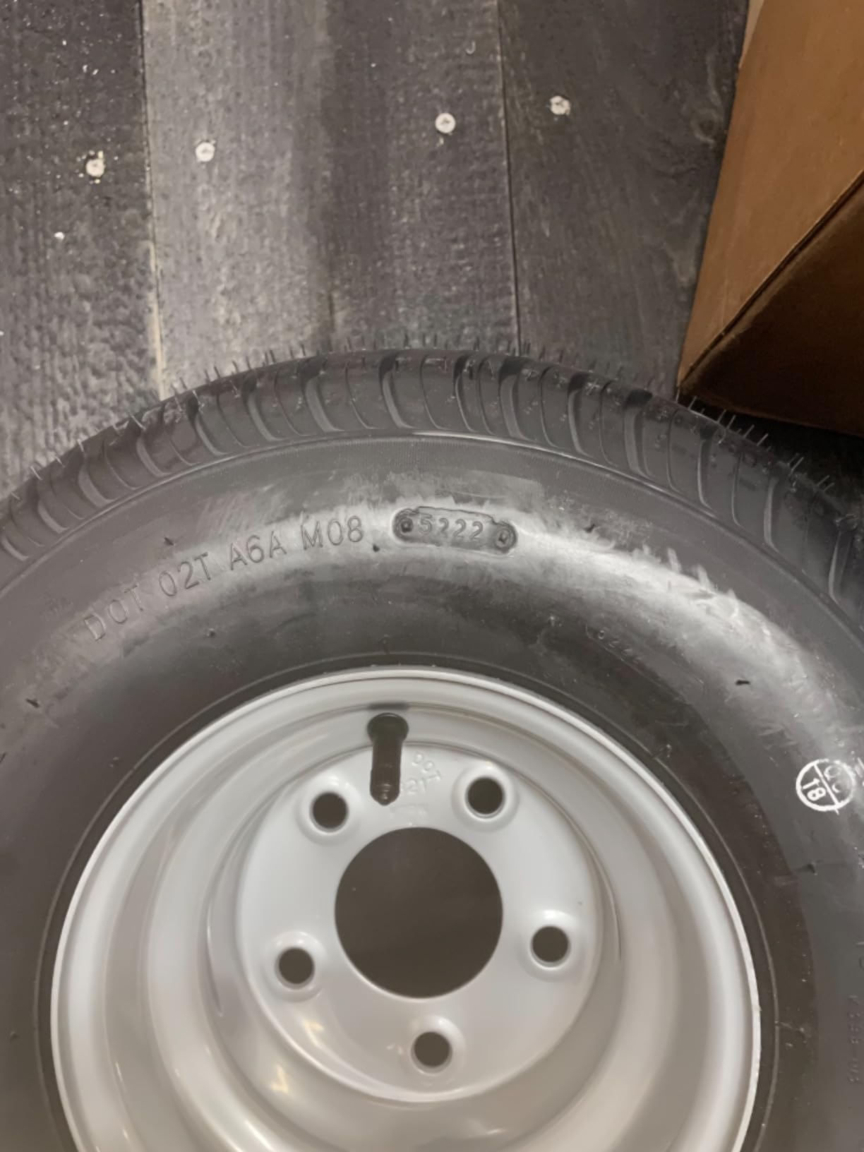 Triton 18.5X8.50-8 (215/60-8) Class C Trailer Tire - Pair - for Watercraft/Snowmobile/Utility Trailers customer photo 2