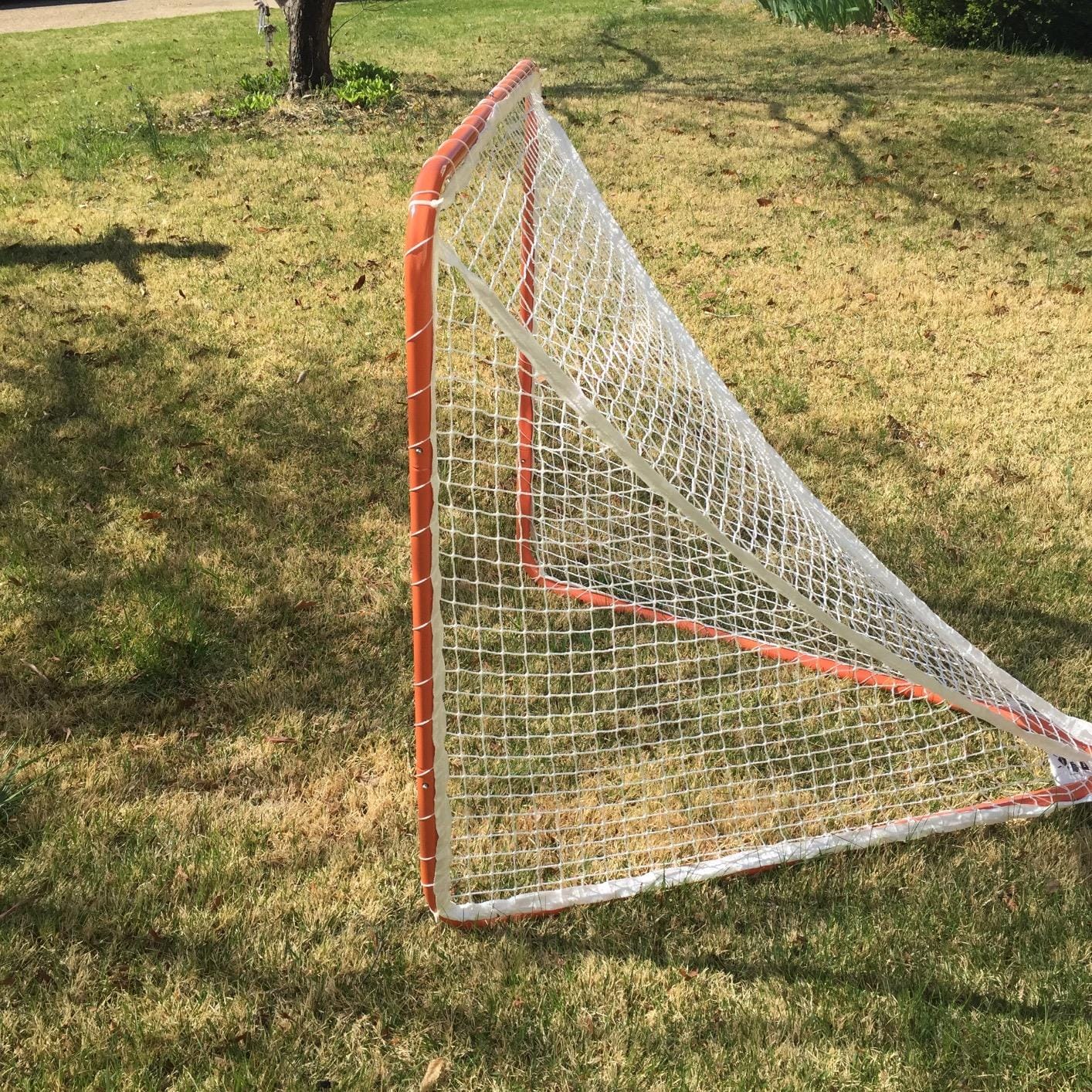 Franklin Sports Backyard Lacrosse Goal - Kids + Adult Lacrosse Training Net - Lacrosse Training Equipment - Perfect for Youth + Adult Training customer photo 1