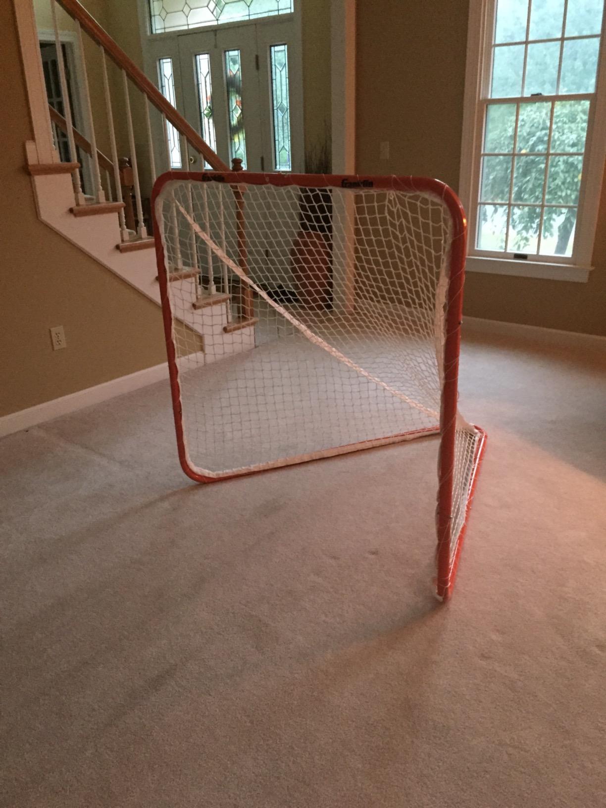 Franklin Sports Backyard Lacrosse Goal - Kids + Adult Lacrosse Training Net - Lacrosse Training Equipment - Perfect for Youth + Adult Training customer photo 2