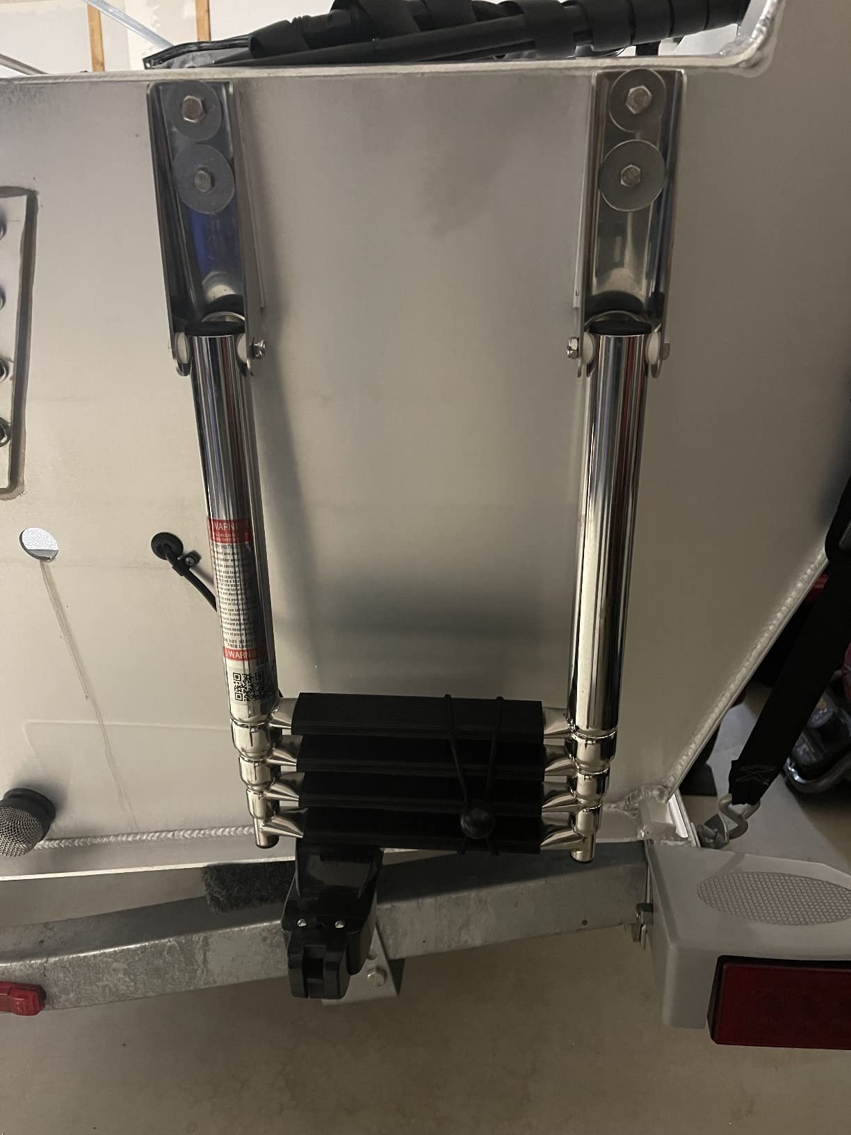 Amarine Made 4 Step Stainless Steel Telescoping Boat Ladder Swim Step customer photo 2