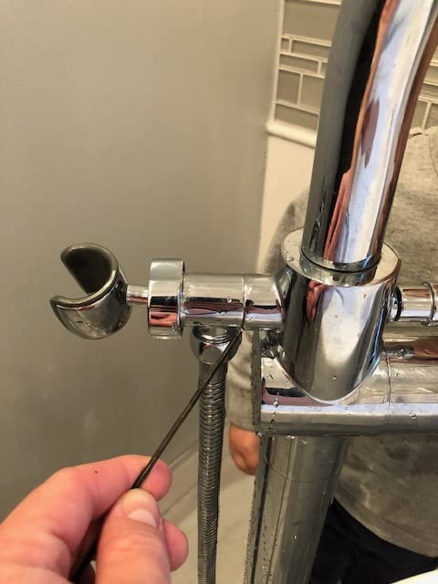 Delta Faucet Trinsic Floor Mount Tub Filler - Freestanding Roman Tub Spout with Handheld Shower - Flexible Shower Hose - Double Check Valves - Chrome, T4759-FL (Rough Sold Separately) customer photo 1