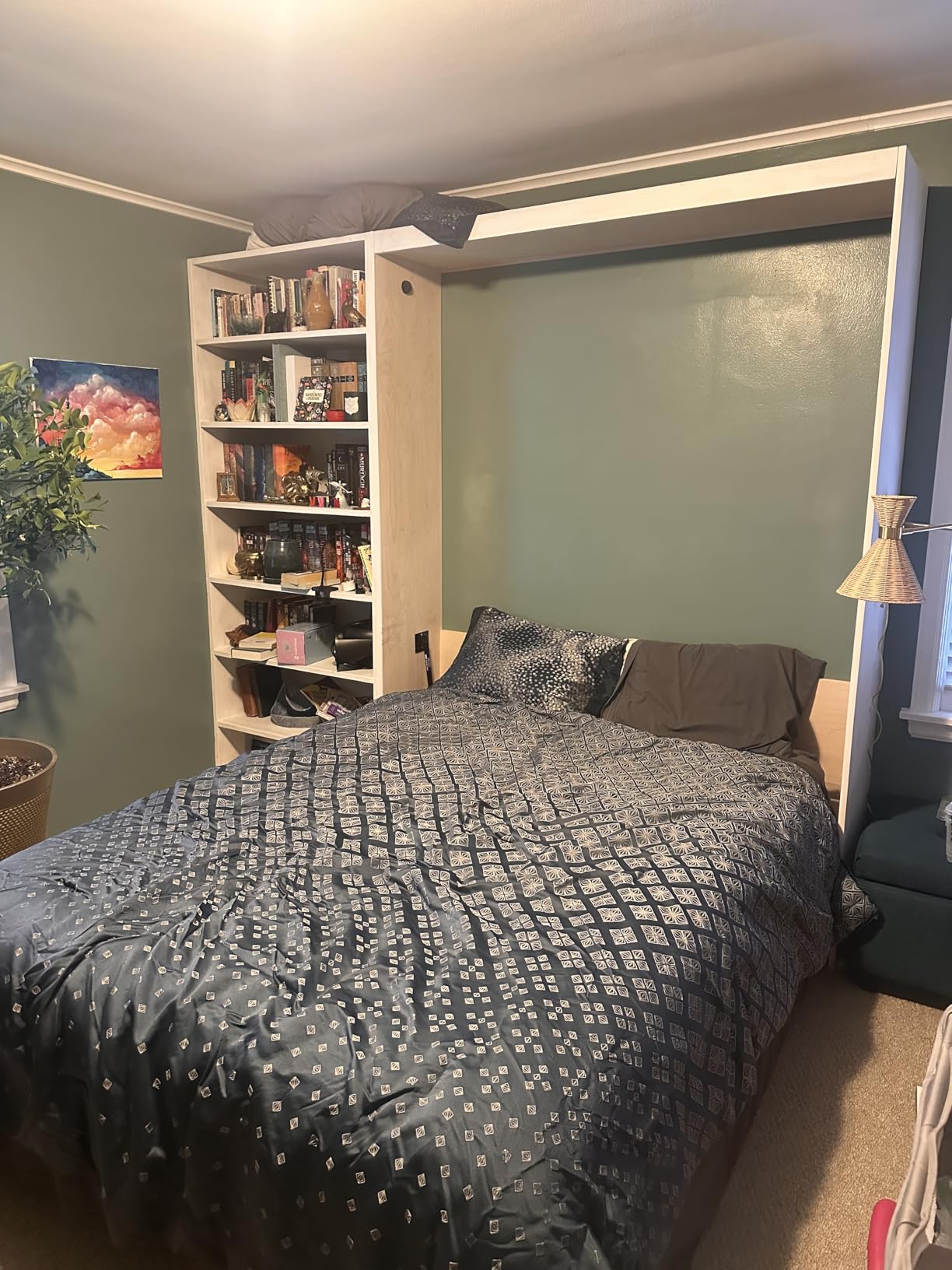 Create-A-Bed Queen Size Deluxe Murphy Bed Kit, Vertical customer photo 2