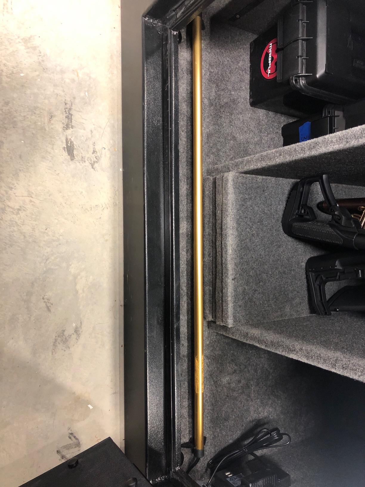 LOCKDOWN GoldenRod Dehumidifier Rod with Low Profile Design and Easy Installation and Operation for Vault Humidity Control and Rust Prevention, Made in USA customer photo 2