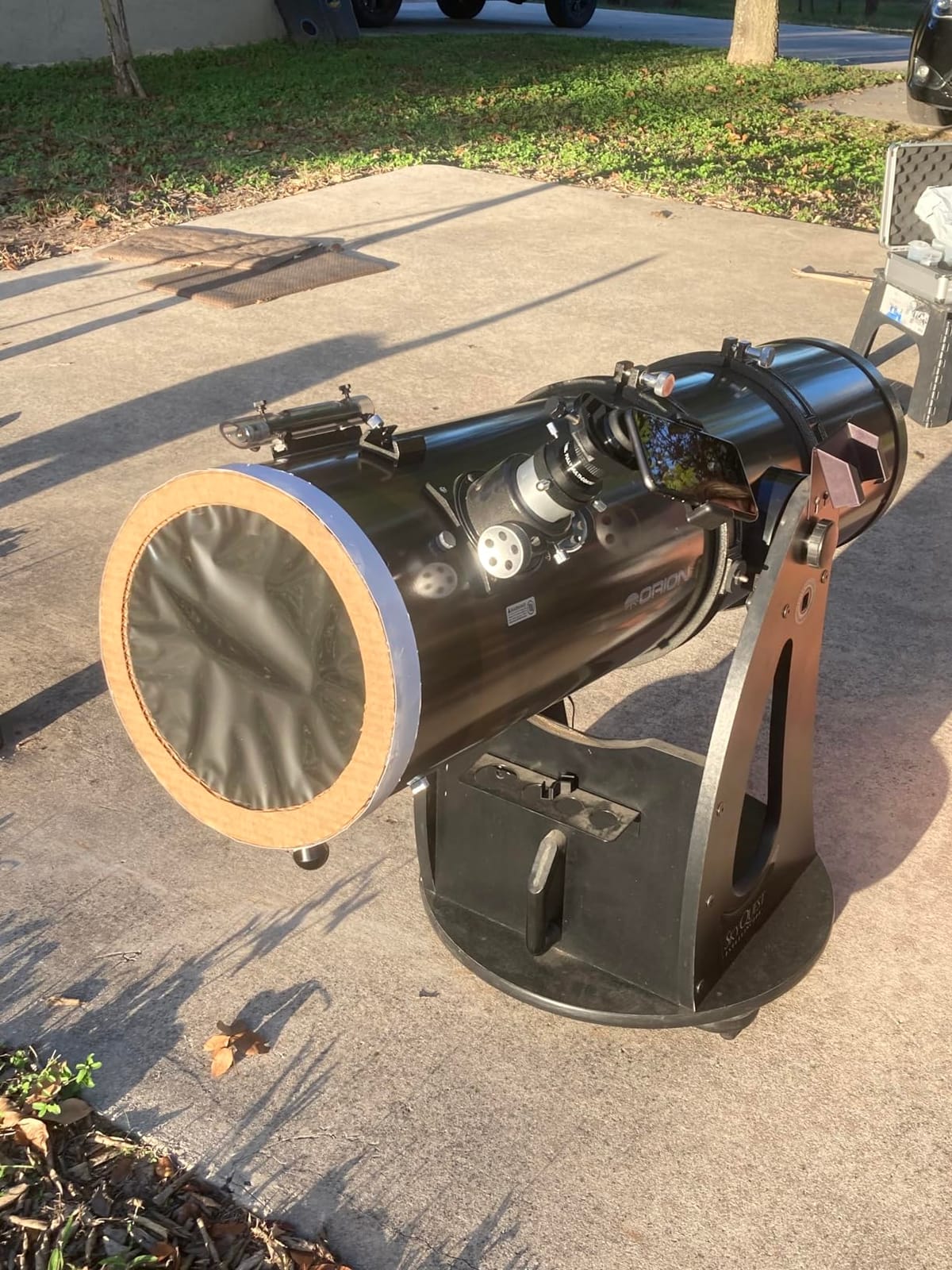 BP-12 12 inchx12 inch Solar Filter Sheet for Telescopes, Binoculars and Cameras customer photo 2
