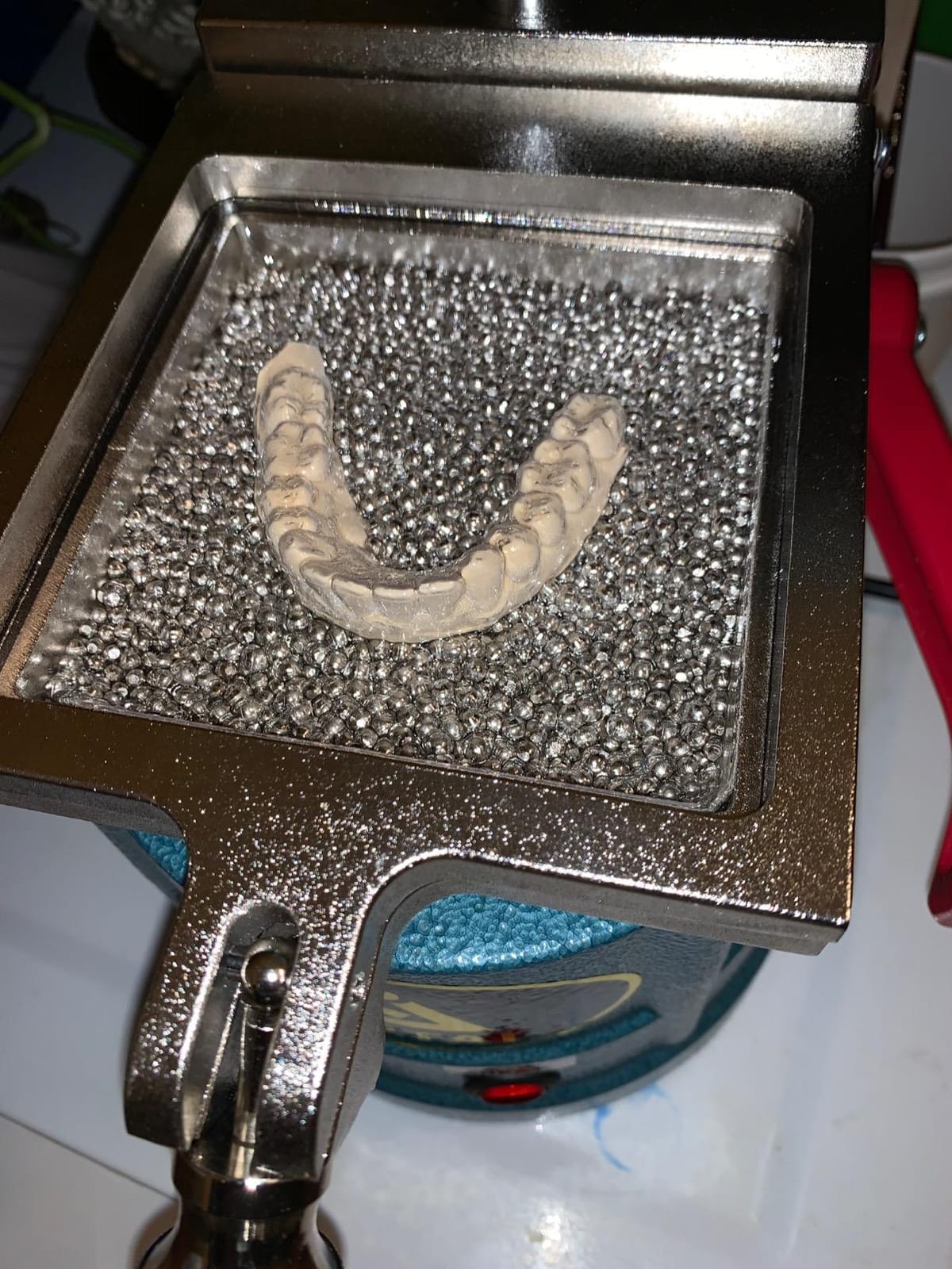 Laboratory Dental Vacuum Forming Molding 110V Machine Lab Maquina Ferulas dentQ customer photo 1