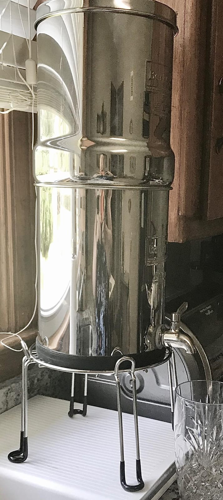 Travel Berkey Gravity-Fed Water Filter with 2 Black Berkey Elements - Enjoy Potable Water While Camping, RVing, Off-Grid, Emergencies, Every Day at Home customer photo 1