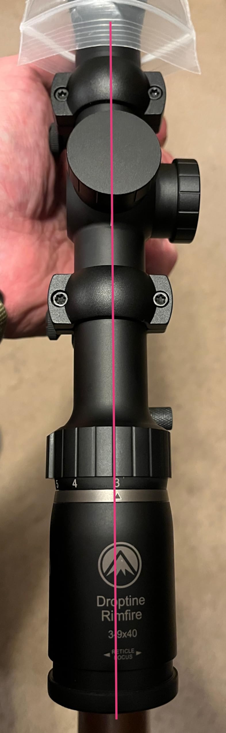 Burris Hunting Durable Waterproof Droptine Riflescope with Ballistic Plex Reticle, 3-9x 40mm customer photo 2