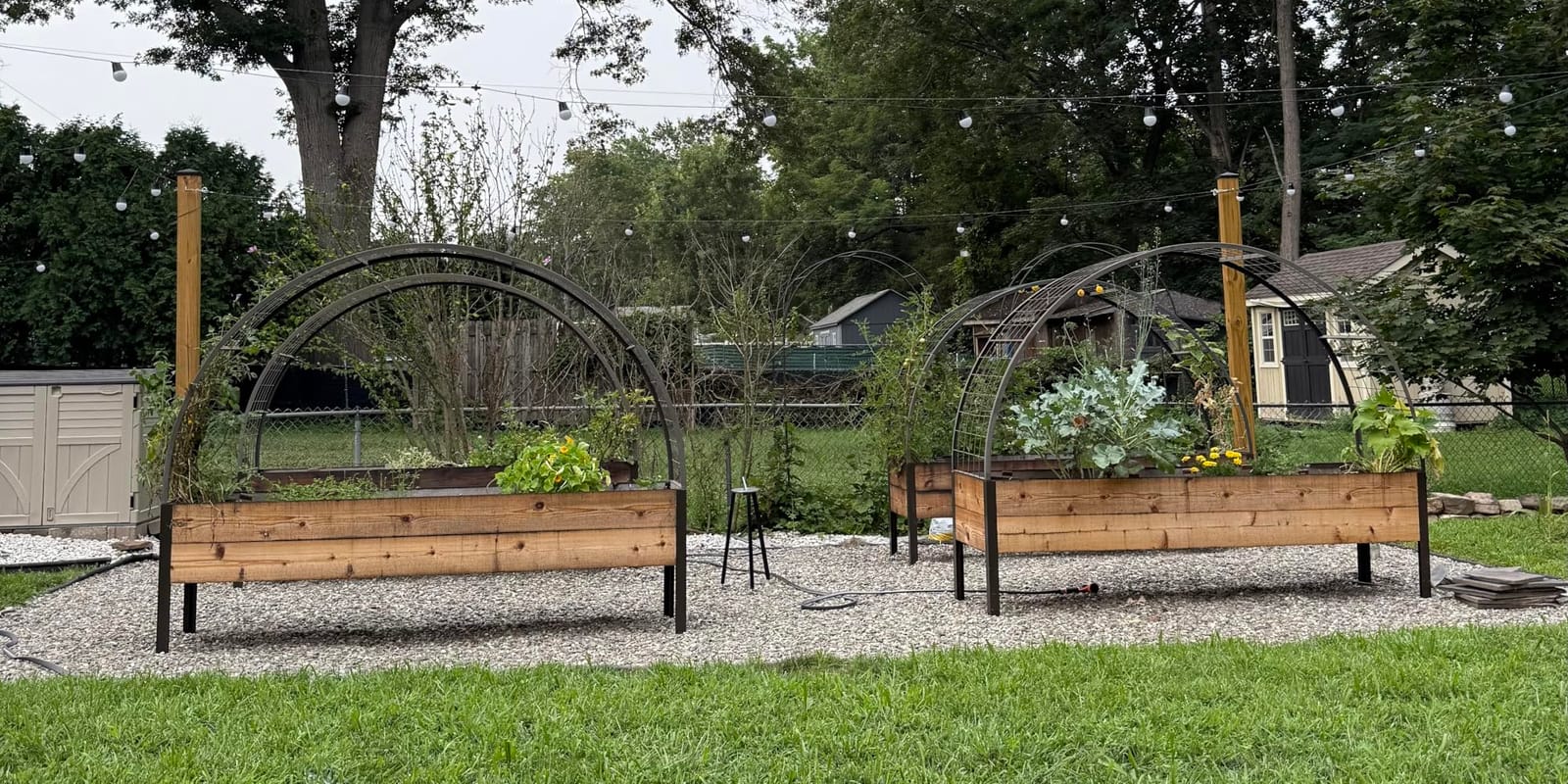 Gardener's Supply Company Elevated Cedar Raised Garden Bed 2' x 4' Planter customer photo 1