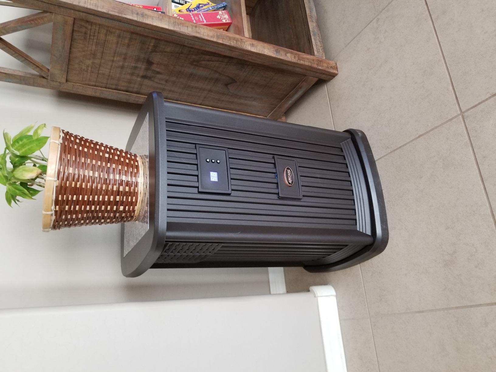 AIRCARE Digital Whole-House Pedestal-Style Evaporative Humidifier (Espresso) customer photo 1