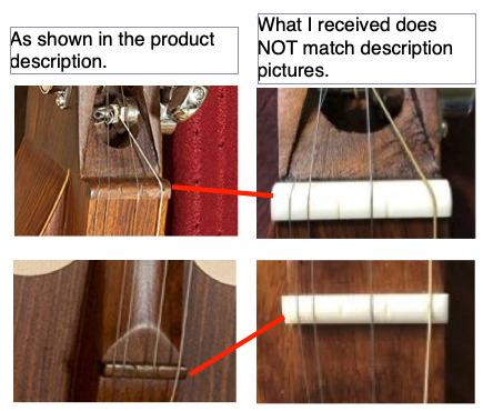 Roosebeck Grace Mountain Dulcimer 4-String Vaulted Fretboard Spruce Knotwork customer photo 2