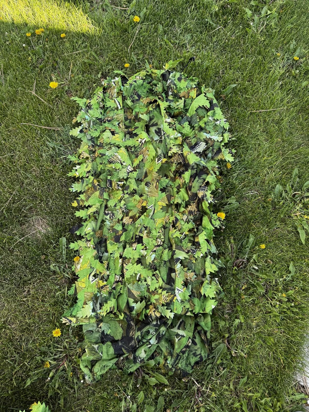 Arcturus 3D Leafy Ghillie Suit - 1,000 Laser-Cut Leaves | Lightweight, Breathable Camouflage for Hunting, Paintball & Airsoft customer photo 2