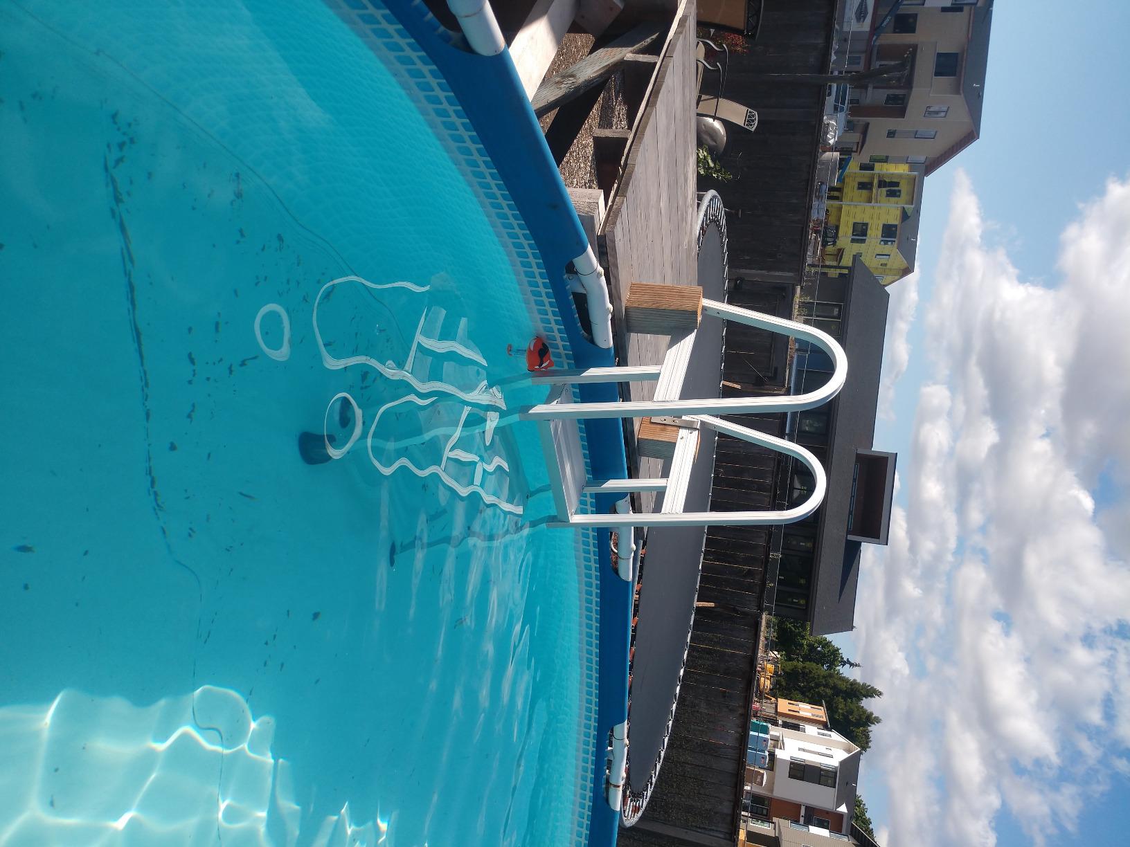 RecPro 3-Step Marine Boarding Ladder | Lightweight, Wide Non-Slip Steps, Built for Fresh and Saltwater Use customer photo 2
