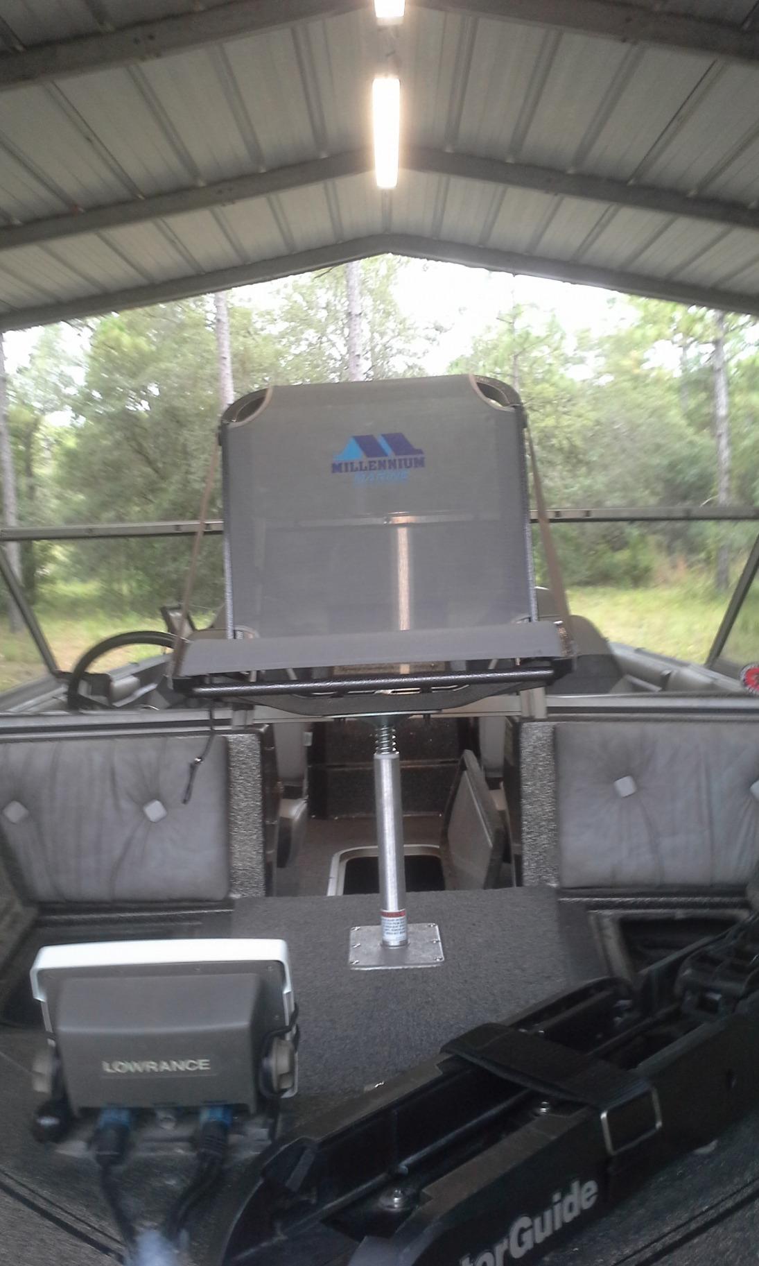 Millennium Marine B100 Boat Seat, Gray customer photo 1
