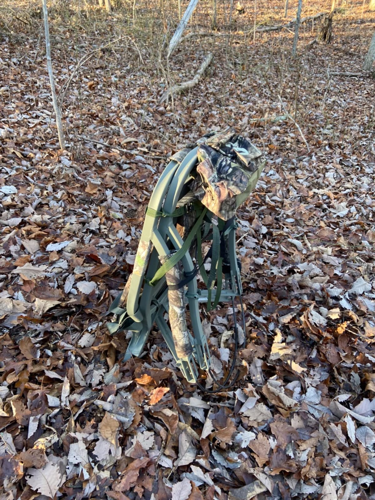 Summit Treestands Goliath SD Climbing Treestand, Mossy Oak customer photo 1