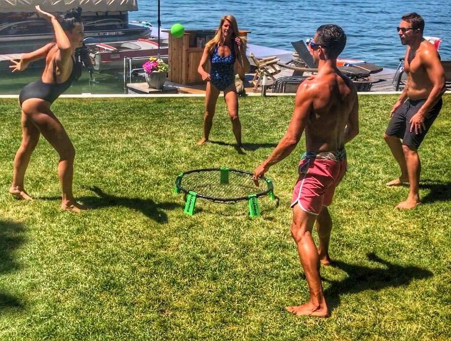 GoSports Slammo Game Set - Ultimate Lawn and Beach Game for Outdoor Fun customer photo 1
