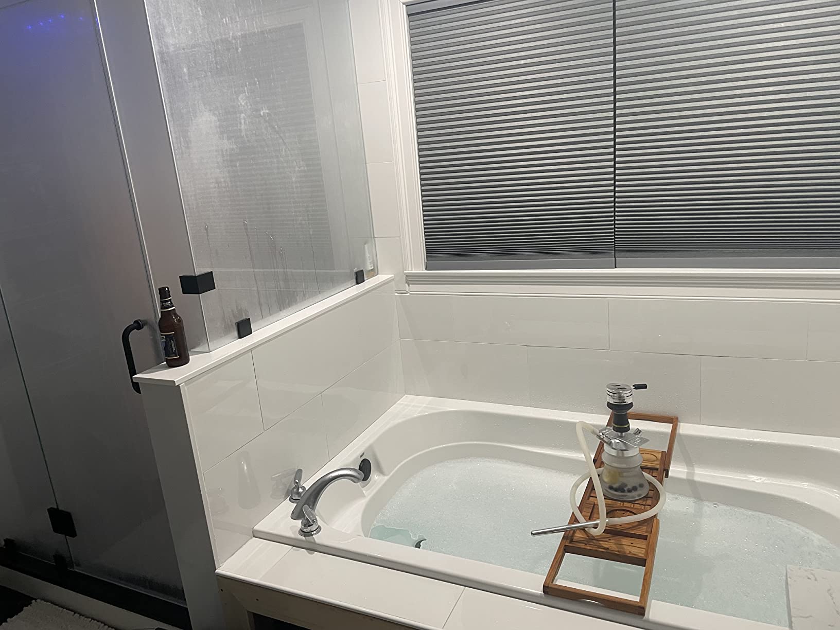 CGOLDENWALL 9KW Luxury Self-draining Steam Generator Shower Sauna Bath Home Steam Bath Spa Generator with waterproof Control and Auto Drain 95-131℉ For suitable space heating 8.5 m³ (300 ft3) customer photo 1