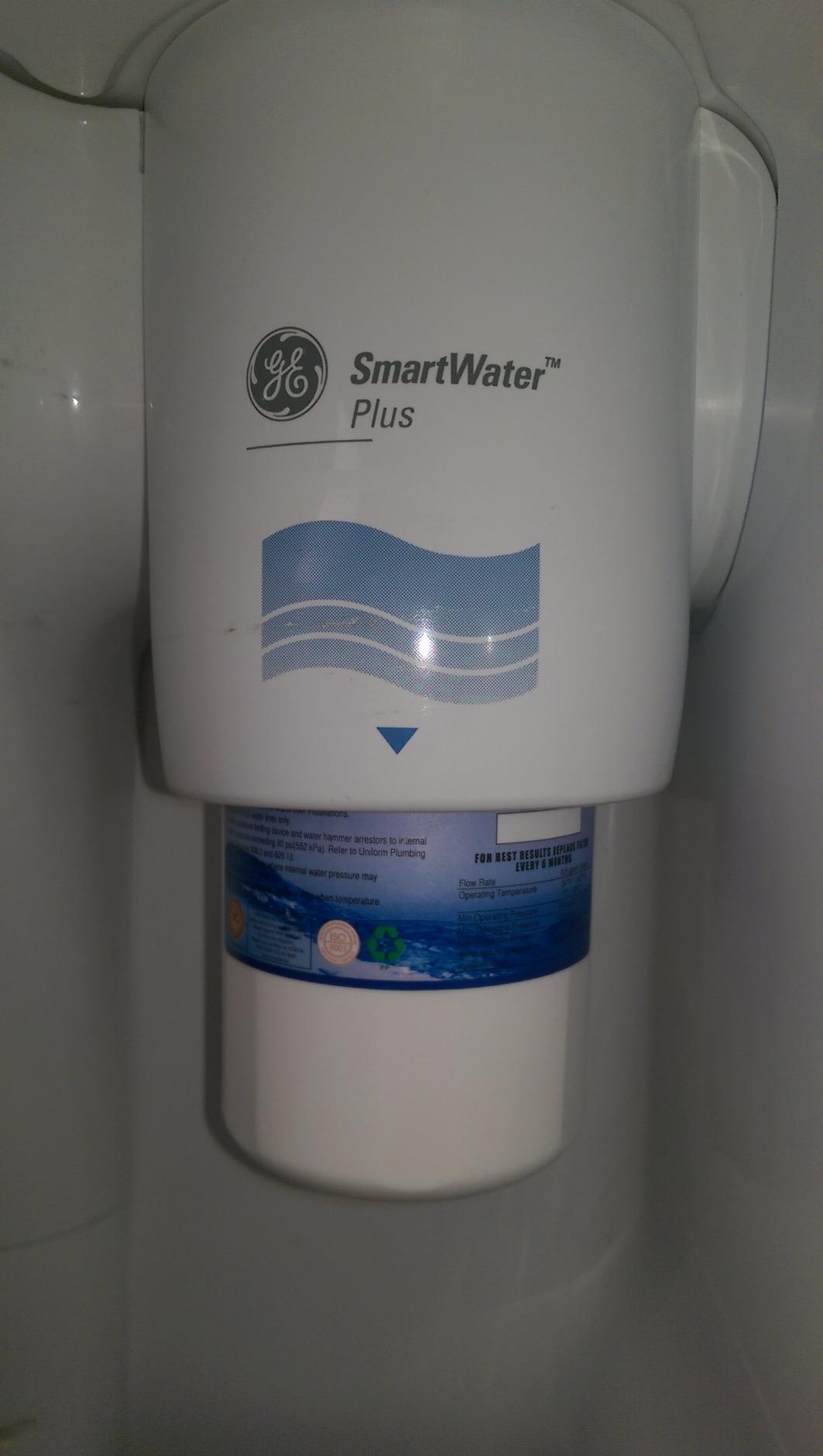 Refrigerator Water Filter Compatible with GE MWF SmartWater Water Filter Cartridge customer photo 1