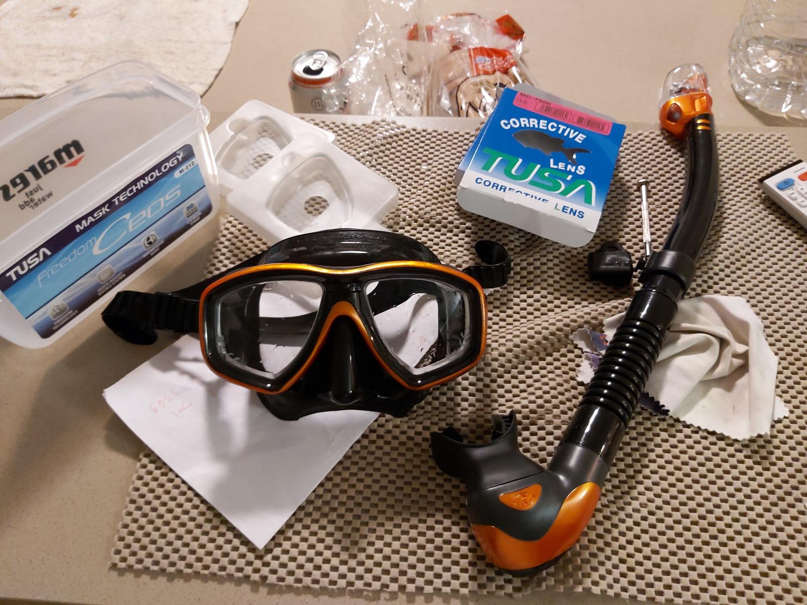 TUSA SP-0101 Hyperdry Elite II Scuba Diving Snorkel customer photo 2