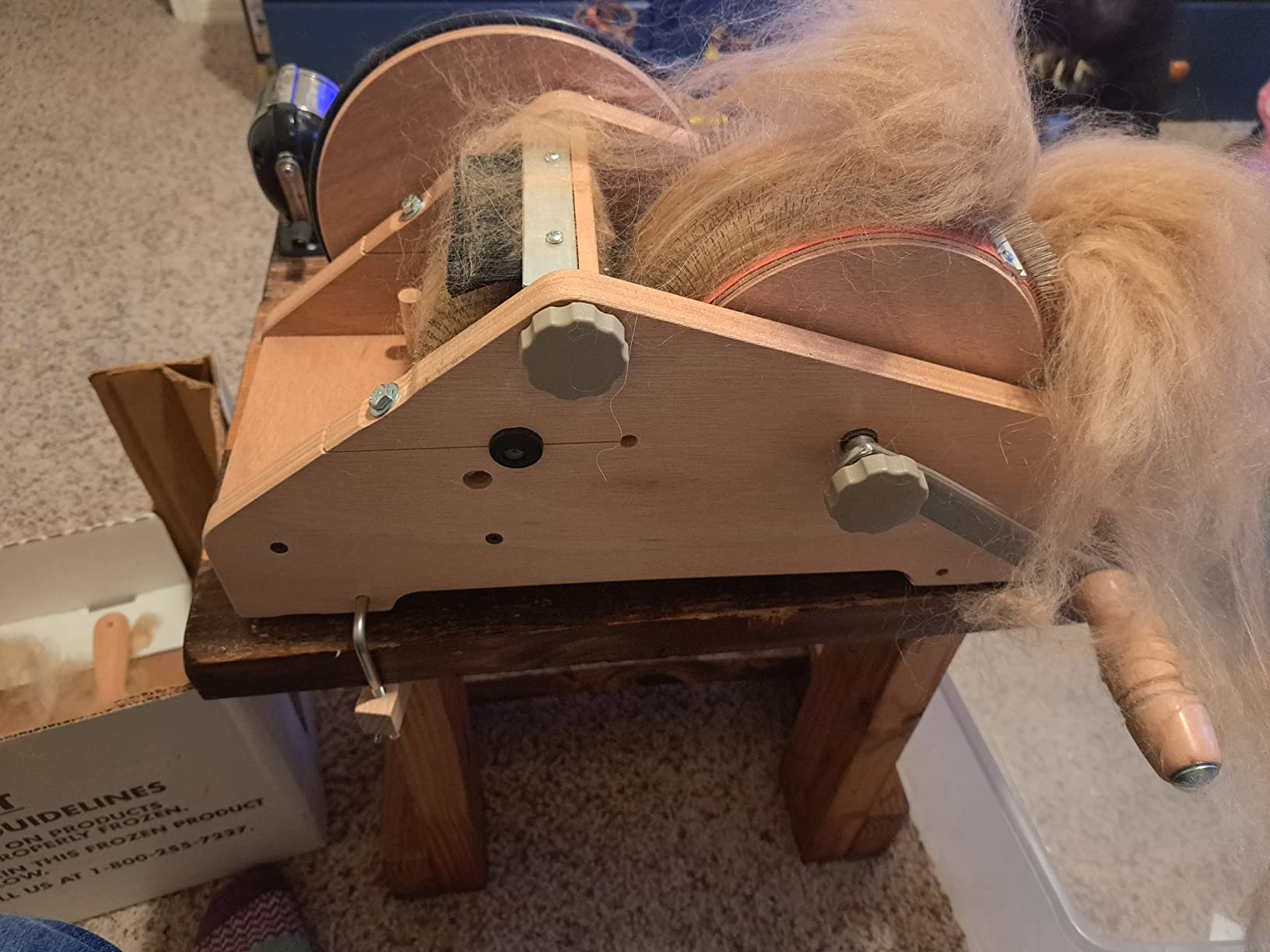 Ashford Wild Drum Carder customer photo 1